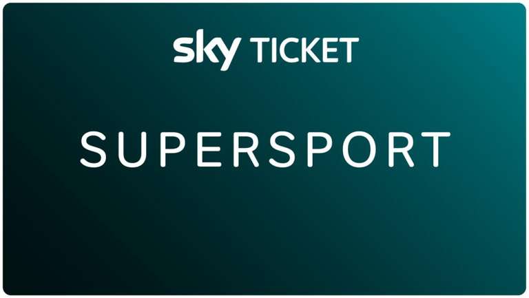 [Sky Ticket Bestandskunden] Supersport 12 Monate für effektiv 12,49€/Monat