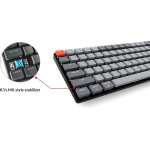 Keychron K3 Version 2, Gaming-Tastatur - Red & Brown Switches