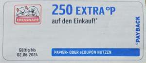 250 EXTRA-Paybackpunkte auf den Einkauf bei FRESSNAPF ab 2 €