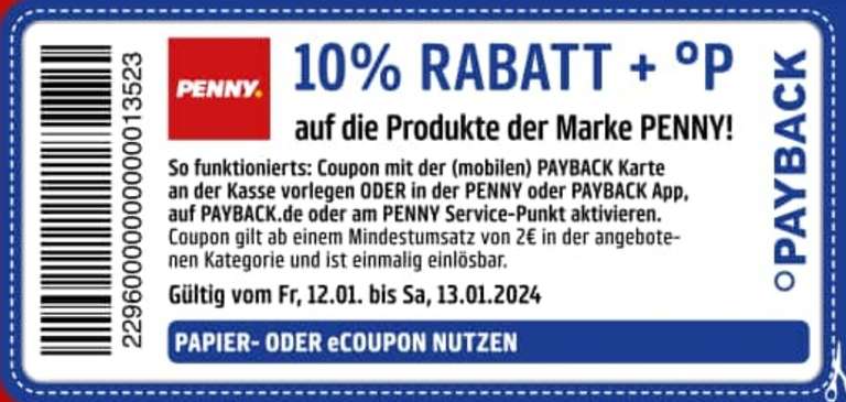 [Penny] 2 x PENNY Speisequark Magerstufe 500 g Becher 0,90 €/Becher (Angebot + 10 % Rabatt-Coupon) 12.01.-13.01.2024