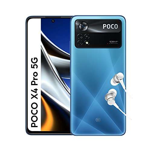 [Amazon] Xiaomi Smartphone POCO X4 Pro 5G 128gb Variante mit Kopfhörer