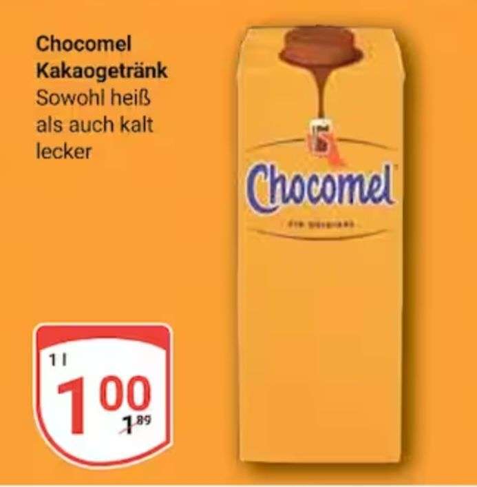 Globus Lebensmittel: 1 Liter Chocomel Kakaogetränk // 12.02. - 17.02.24