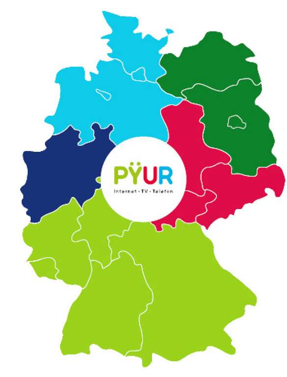 Pyur Vip Deal - Internet 500 Festnetzflat PYUR TV mit Android Box. Dauerhaft / 24 Monate Laufzeit / Preis mit Miete Modem einfach