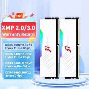 32 GB Kingbank DDR5 6000 MHz CL36 RGB Arbeitsspeicher/RAM