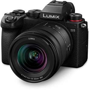 Allgemeine Aktion // Panasonic Lumix S5 Systemkamera inkl. S 20-60mm F3,5-5,6 & S 35mm F1,8 Objektiv exkl. 200€ Cashback - Vorbestellung