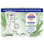 Angebot des Tages: Sagrotan No-Touch Automatischer Seifenspender Weiß – Vorratspack – Inkl – 2 x 250 ml Flüssigseife prime