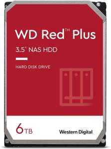 Western Digital 6TB Red Plus NAS HDD Festplatte 5400rpm SATA-600 256MB WD60EFPX