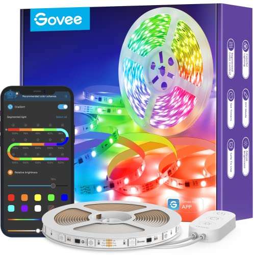 Govee LED Strip, H6125 RGBIC 5m, LED Streifen, App-Steuerung (Prime)