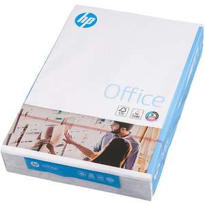 HP Kopierpapier 80g/qm, weiß, 500 Blatt Einzelpreis 3,56€ statt 4,29€