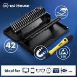 Wiha zai Hause Micro Bit Set mit ESD Feinmechanik Schraubendreher, 42-teilig, mit Aufbewahrungsbox (Prime)
