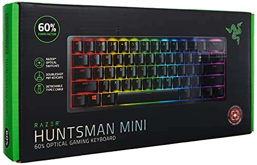 Razer Huntsman Mini / Red Switch & Purple Switch Gaming Tastatur im Angebot