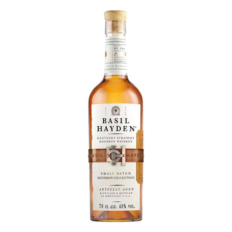 Basil Hayden's 8 Jahre | Kentucky Straight Bourbon Whisky | sanfter Geschmack mit einem würzigen Finish | 40% Vol. | 700ml