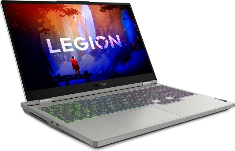 Lenovo Legion 5: 15,6" WQHD IPS 165Hz 100% sRGB, Ryzen 7 6800H, RTX 3070 140W, 16GB DDR5, 1TB SSD, Wi-Fi 6E, DP & PD, Tastatur beleuchtet