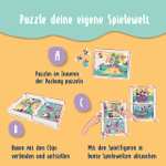 [Amazon] Ravensburger Kinderpuzzle Puzzle&Play Safari-Zeit - 2x24 Teile Puzzle für Kinder ab 4 (Prime/Packstation)
