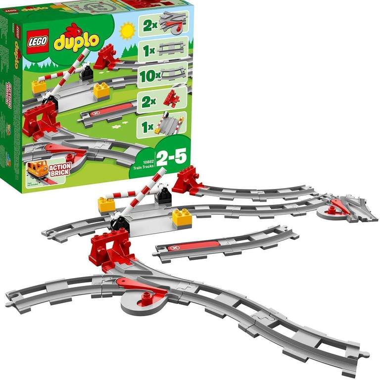 LEGO Duplo - Eisenbahn Schienen (10882) [Prime]