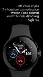 amoledwatchfaces - NANO x1: Hybrid watch face [Google Playstore]