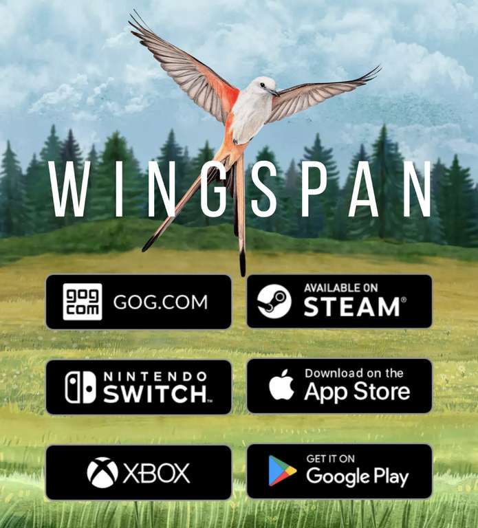 Wingspan / Flügelschlag im Nintendo eshop