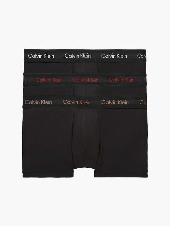 Calvin Klein 3er-Pack Hüft-Shorts - Cotton Stretch