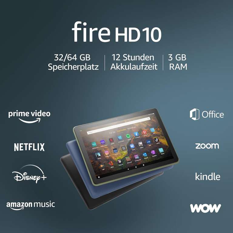 [Amazon] Fire Tablet Sammeldeal: z.B. Fire HD 10 Tablet für 69,99 € | Fire Max 11 Tablet für 149,99 € | Amazon Fire HD 10 Kids Pro