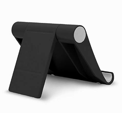 Leuchtbox Multi-Winkel Handyständer Smartphone Ständer Handyhalter, bis 10 Zoll, verstellbar, schwarz für 3,85€ inkl. Versand (Amazon Prime)
