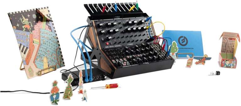 Behringer Odyssey, duophoner Analog-Synthesizer, mit 37 Fullsize Tasten für 395,25€ | Moog Sound Studio 2 für 976,25€ [Bax-Amazon]