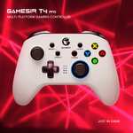 GameSir T4 Pro Controller | Switch, PC, Android & iOS | 2.4GHz & Bluetooth | 6-Achsen-Gyro | Vibration | USB-C | inkl. Smartphone-Halterung