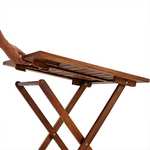 Casaria Garten-Sitzgruppe 3-tlg. aus Akazienholz, klappbar (Belastbarkeit je Stuhl: 160 kg)