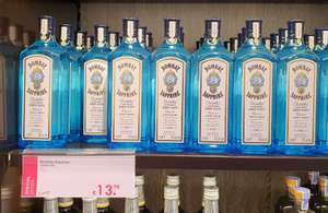Bombay Sapphire Dry Gin 47% 1L (Lokal Flughafen Bremen)