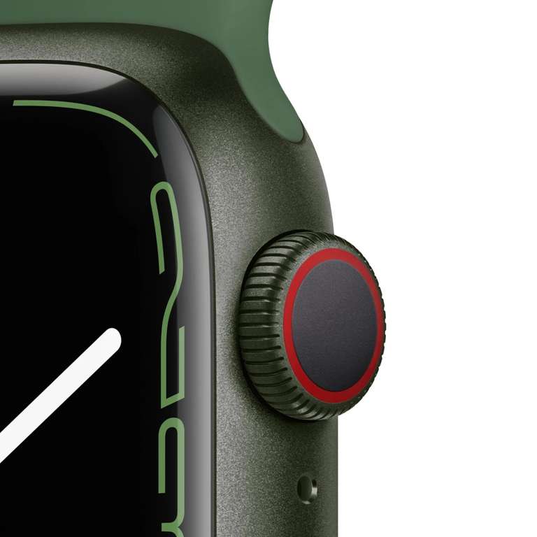 Apple Watch Series 7 - 41mm - GPS + 4G - Klee / Grün