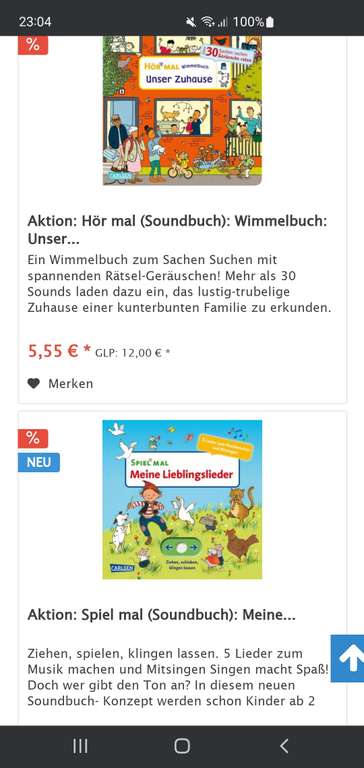 Soundbücher Hör Mal Mängelexemplar kinderbuch.eu z.B. Polizei, Kita, Zahlen