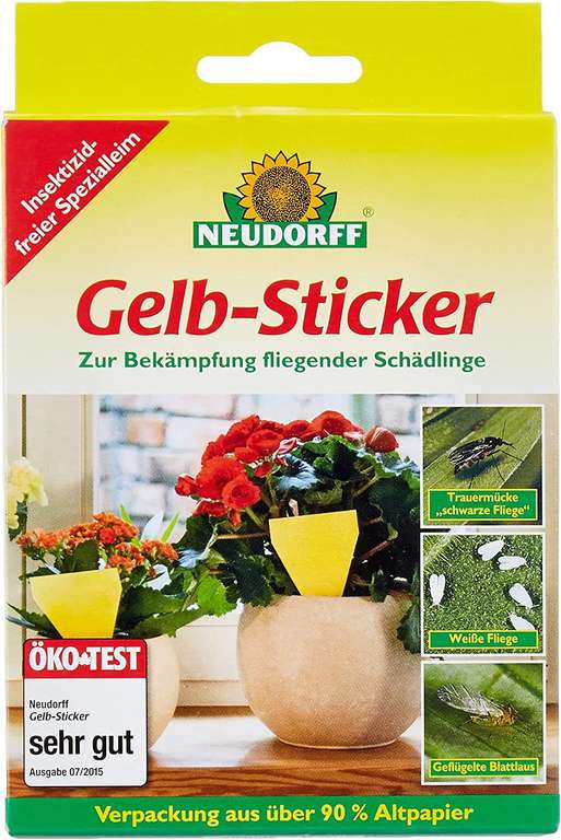 Neudorff 33433 Gelb-Sticker 10 Stück Amazon Prime