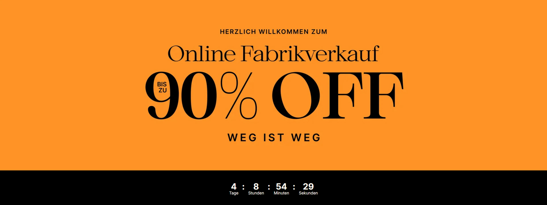 Fabrikverkauf bei Paul Hewitt