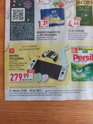 [Lokal Marktkauf Rhein-Ruhr/OWL Gebiet ggf. bundesweit] Nintendo Switch OLED