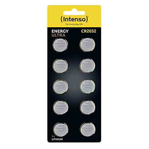 Intenso Energy Ultra Lithium Knopfzelle CR2032 10er Blister (PRIME)