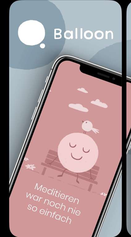 Balloon - Meditation App (Jahresabo: iOS/Android)