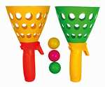 Paul Günther - Mc Squeezy Click'n'Catch, Fangball-Spiel für Kinder mit 2 Korb-Fängern und 3 Kunststoffbällen für 3,49€ inkl. Versand (Prime)