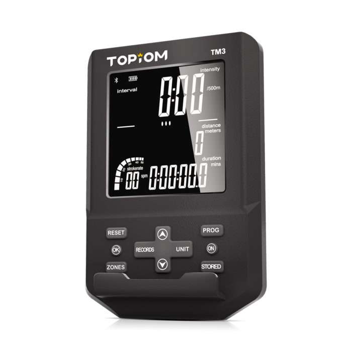 Topiom TM3 Monitor - Passender LCD-Monitor zum Rudergerät mit Wasserwiderstand von Topiom