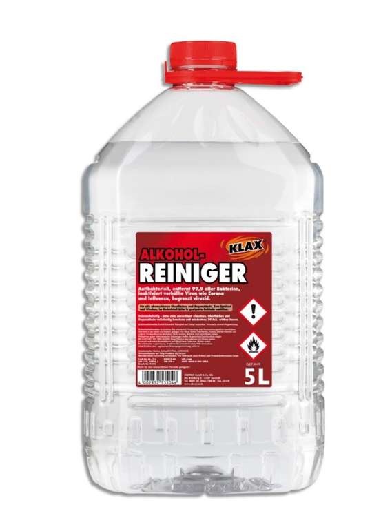 [Roller] Alkohol-Reiniger - mit Ethanol - 5 Liter