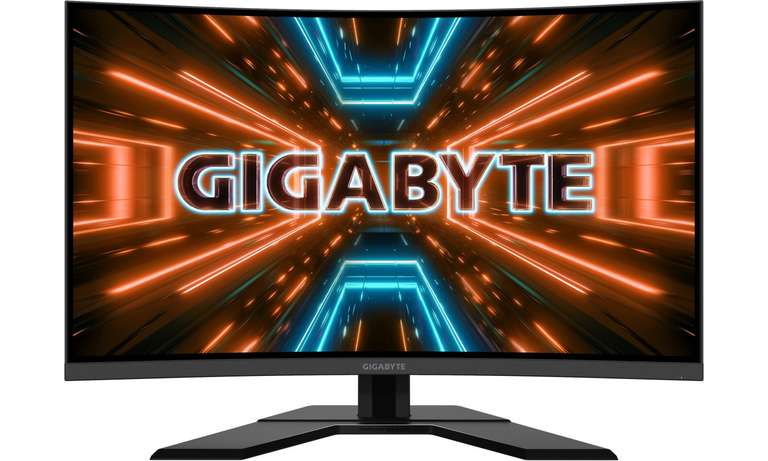 [amazon pay] GIGABYTE G32QC A 31,5" VA WQHD Curved 165Hz Monitor (1ms, 350 cd/m², 121% sRGB, FreeSync Premium, ergonomisch)