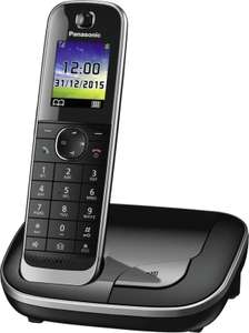 [Medimax] Panasonic KX-TGJ310GB ohne Anrufbeantworter (schnurloses Telefon, strahlungsarm, Anrufschutz, DECT Basisstation, Freisprechen)