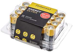 Intenso Energy Ultra AA Mignon LR6 Alkaline Batterien 24er Box (Prime/Otto flat)