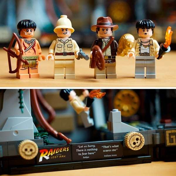 LEGO 77015 Indiana Jones Tempel des goldenen Götzen, Konstruktionsspielzeug
