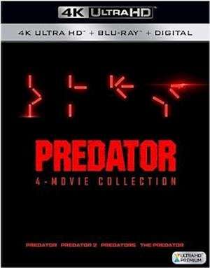 Predator | 4-Movie Collection | 4K Ultra HD + Blu-Ray + Digital | nur OV!