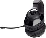 JBL Quantum 350 Wireless Headset (PC/PlayStation/Switch, Over-Ear, geschlossen, Funk-Adapter, ~22h Akku, USB-C, Mikrofon abnehmbar)
