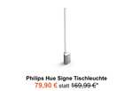 Philips Hue White & Color Ambiance Signe Tischleuchte aluminium Bluetooth