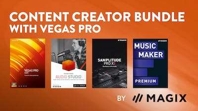 Content Creator Bundle mit Vegas Pro 18 Edit