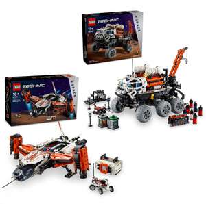 LEGO Technic 42180 Mars Exploration Rover / 42181 VTOL Schwerlastraumfrachter LT81 für 66,21€