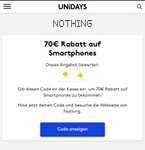 Nothing Phone (2) 128 GB mit 50€ Unidays Studentenrabatt