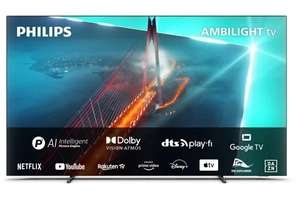 Philips Ambilight TV | 55OLED708/12 | 139 cm (55 Zoll) 4K UHD OLED Fernseher | 120 Hz | HDR | Dolby Vision | Google TV | VRR | WiFi 882,19