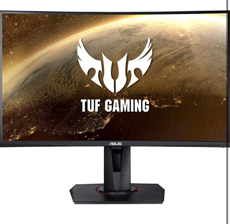 ASUS TUF Gaming VG27WQ | 27 Zoll, Curved, WQHD Curved Monitor | 165 Hz, 1ms, FreeSync 2560x1440